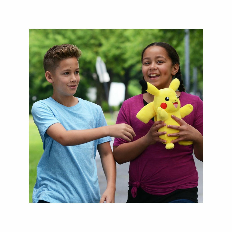Интерактивная игрушка Pokemon мягкая - Пикачу 25 см (PKW4185) - 4