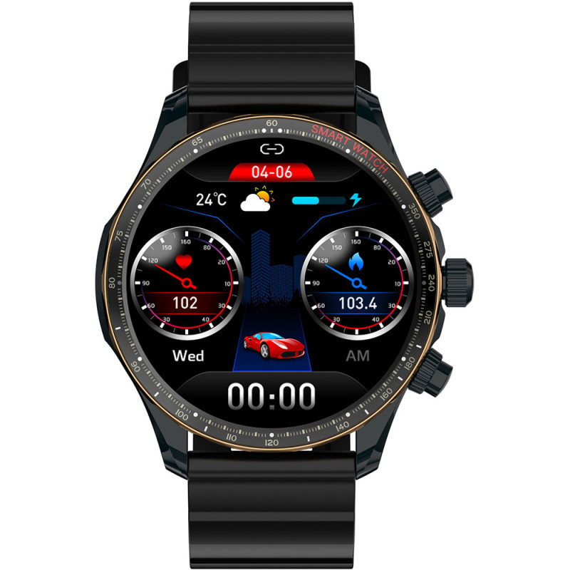 Смарт-часы Globex Smart Watch Titan (black) - 4