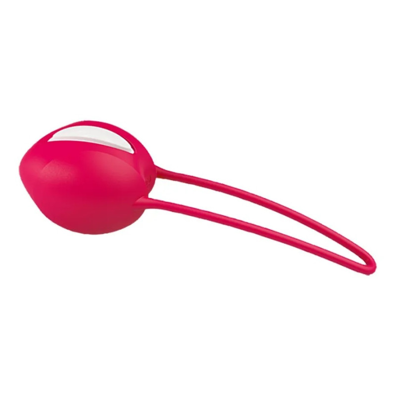 Fun Factory SmartBall Uno - Вагинальный шарик, 4.5х3.6 см (красный с белым)