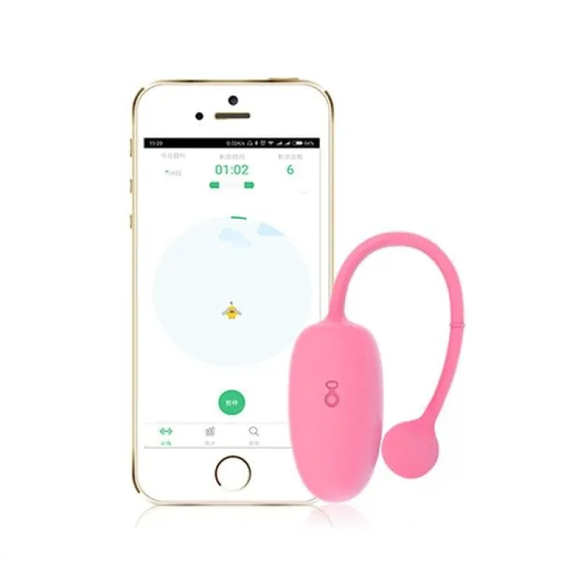 Magic Motion Kegel Coach - смарт-тренажер Кегеля для жінок (рожевий), 19х3 см - 4