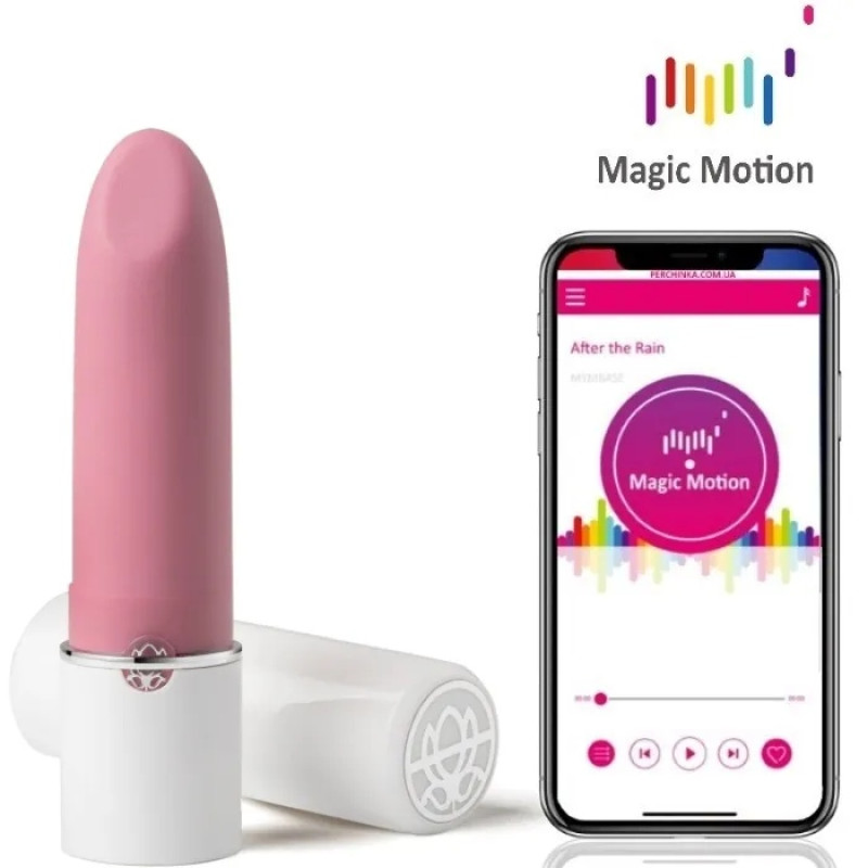 Magic Motion Lotos смарт вибратор в форме губной помады, 10х2.5 см - 1