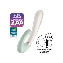 Вибратор кролик со смарт управлением Satisfyer Heat Wave