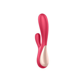 Вібратор-кролик зі смарт керуванням Satisfyer Mono Flex (червоний)