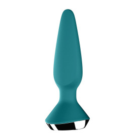Satisfyer Plug-ilicious 1 - Анальная смарт-пробка, 14х3 см, (зеленая)