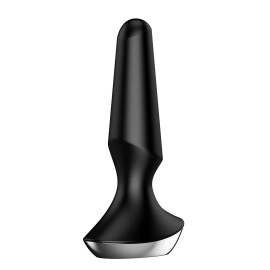 Satisfyer Plug-ilicious 2 - Анальна смарт-пробка, 14х3 см, (чорна)