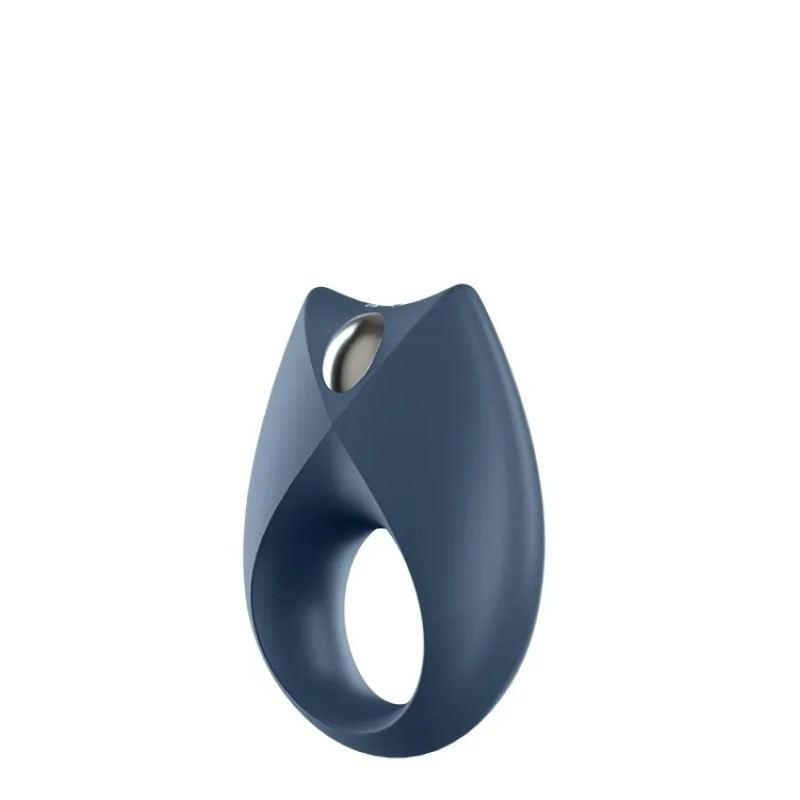 Satisfyer Royal One - эрекционное кольцо со смарт управлением, 7.5х3.2 см (синий)
