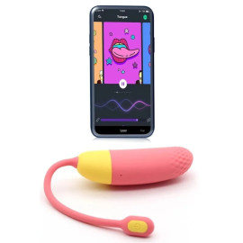 Magic Motion Vini Orange виброяйцо со смарт управлением, 9.5х3.7 см (оранжевый)