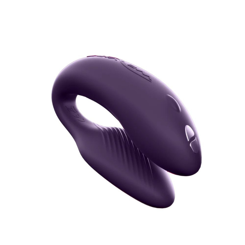 Вібратор для пар зі смарт керуванням We-Vibe Chorus Violet + Лубрикант 50 мл - 1