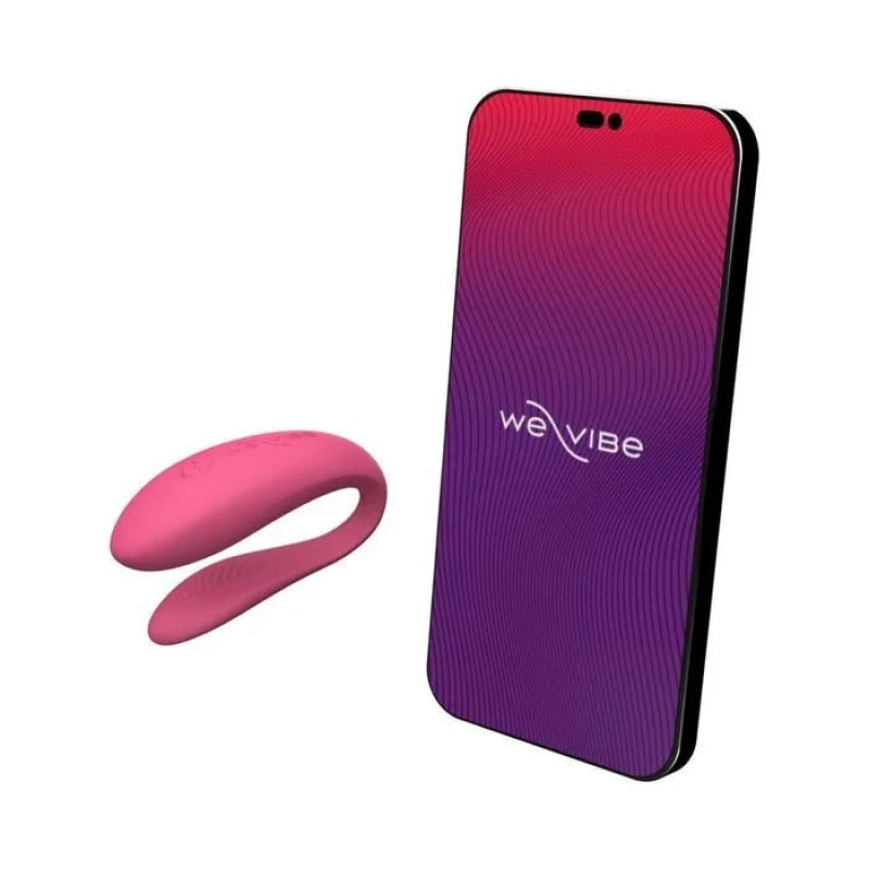 Вибратор для пар со смарт управлением We-Vibe SYNC Lite + Лубрикант 50 мл - 1