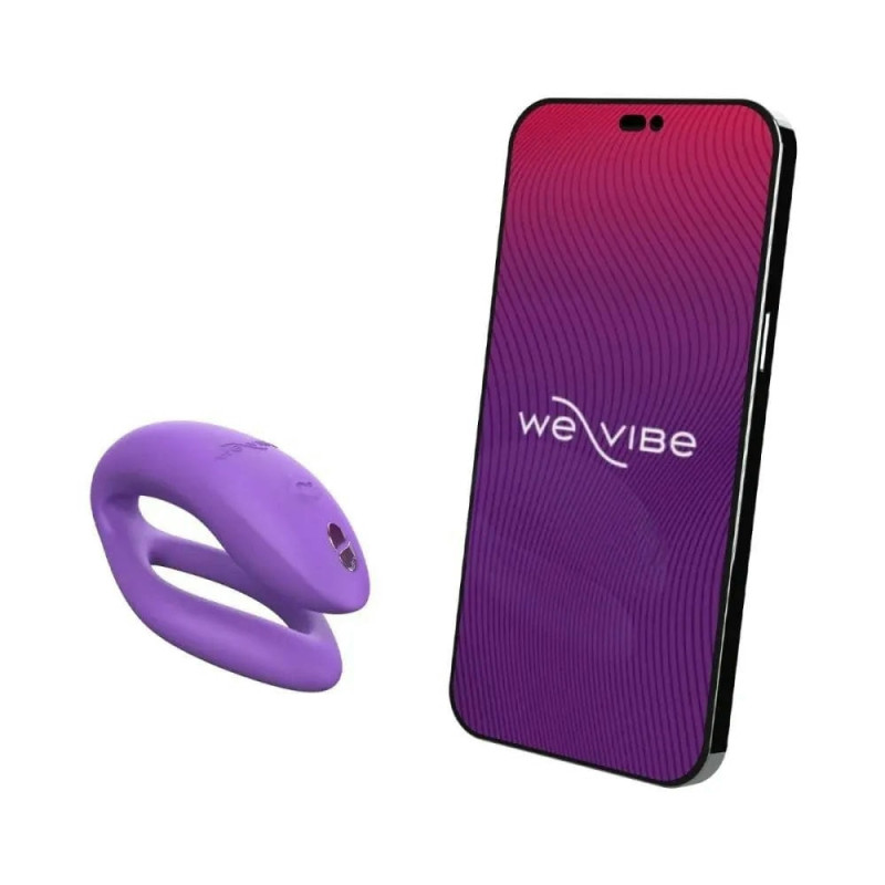 Вибратор для пар со смарт управлением We-Vibe Sync O + Лубрикант 50 мл - 1