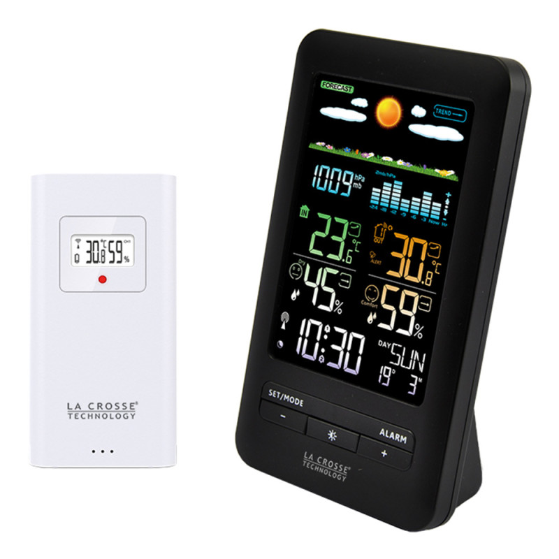 Метеостанция La Crosse WS6205 Black