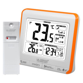 Метеостанція La Crosse WS6811 White/Orange