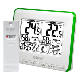 Метеостанція La Crosse WS6812 White/Green