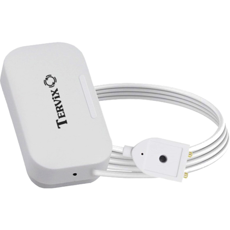 411031 Беспроводной датчик затопления Tervix Pro Line ZigBee Flood Sensor с выносным датчиком 1000мм