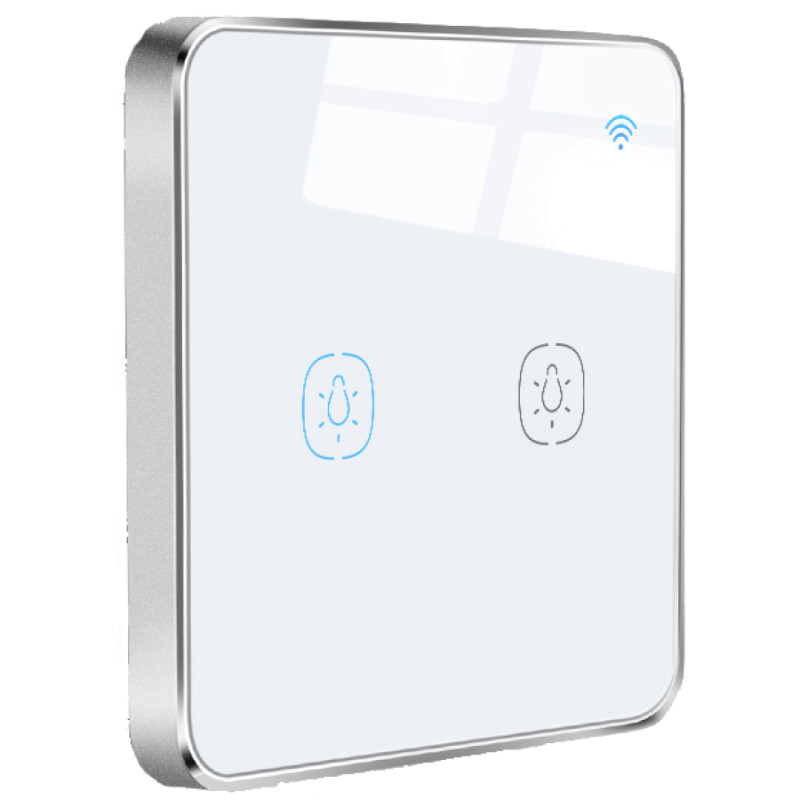 433131 Умный сенсорный выключатель Tervix Pro Line ZigBee Touch Switch (2 клавиши), без нуля