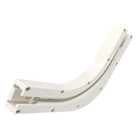 454129 Угловое соединение 135° для умного карниза для штор с ZigBee управлением, Tervix Pro Line