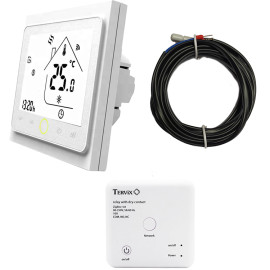 Tervix 496161 Комплект беспроводного управления отоплением ZigBee: термостат встроек. + реле (сухой контакт)