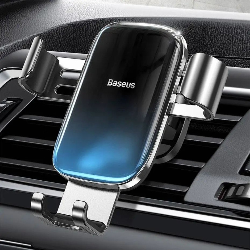 Автоутримувач Baseus Glaze Gravity Car Mount - Black (SUYL-LG01) - 3