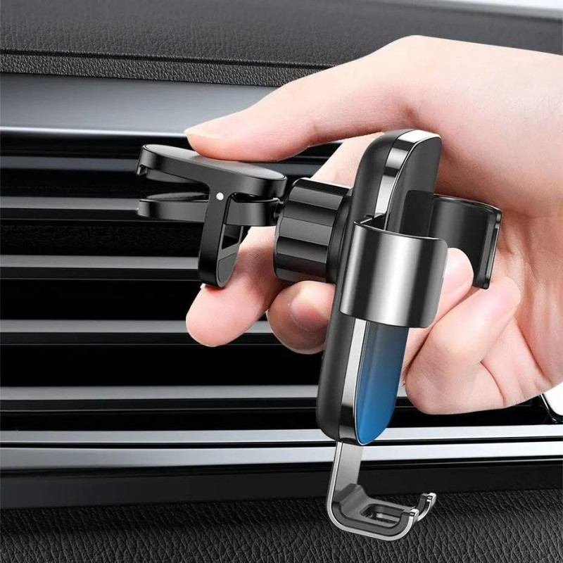 Автоутримувач Baseus Glaze Gravity Car Mount - Black (SUYL-LG01) - 4