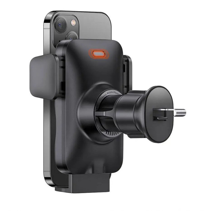 Автоутримувач із бездротовою зарядкою Baseus Wisdom Auto Alignment 15W - Black (CGZX000001) - 3