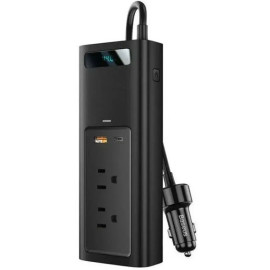 Автомобильный Инвертор Baseus In-car Inverter 150W/220V - Black (CRNBQ-A01)