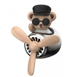 Автомобильный ароматизатор MIC Pilot Bear - Beige