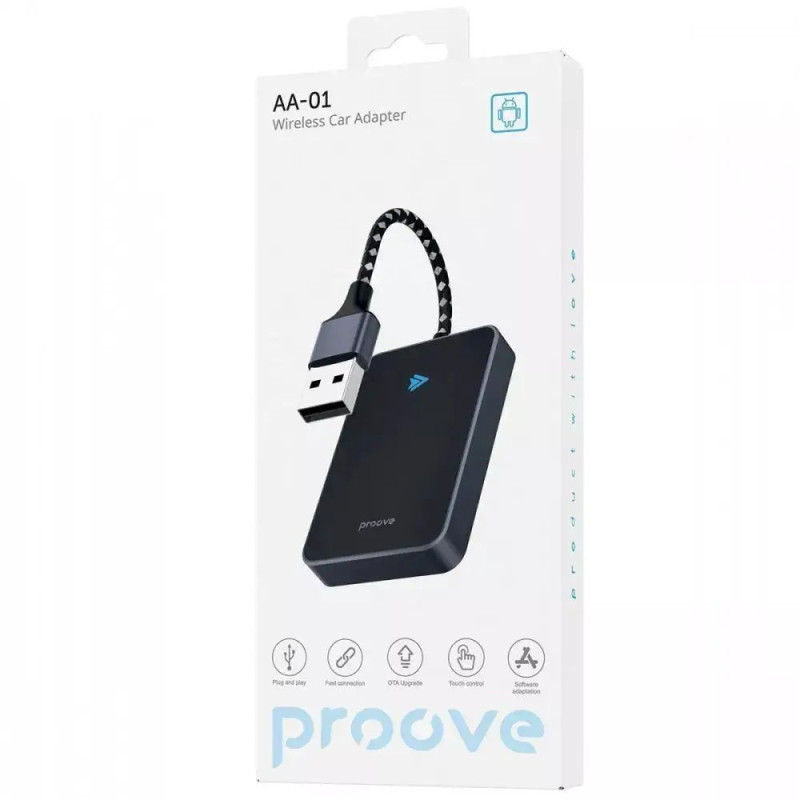 Беспроводной адаптер Proove AA-01 Wireless Car Adapter - Black - 2