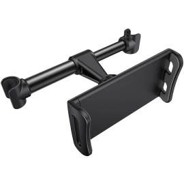 Держатель для планшета/смартфона на подголовник STR Back Seat Holder (короткий) - Black