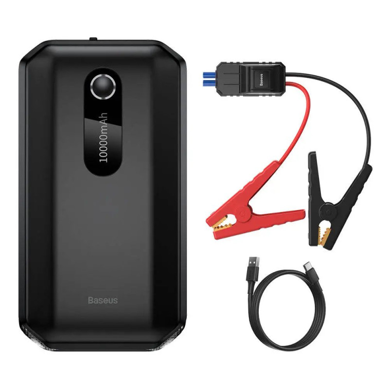 Пусковое устройство для автомобиля Baseus Super Energy Air Car Jump Starter 10000mAh - Black (CGNL020101) - 1