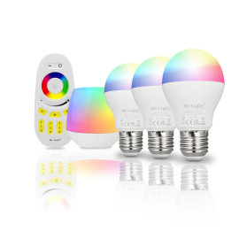Комплект КЕРУЙ SMART 3.0 MiLight, Светодиодная смарт лампа RGBW