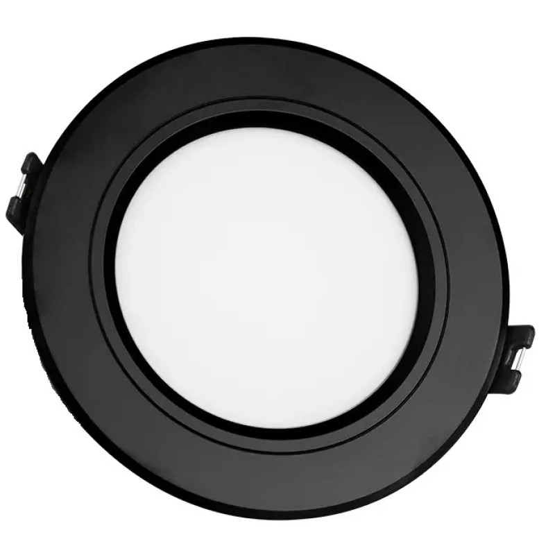 Умный потолочный точечный светильник, черный, 6 Вт, 220 В, RGB+2700-6500К, RF 2,4G IP20 Mi-light