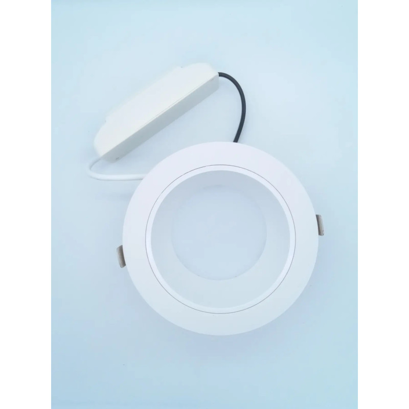 Умный потолочный врезной точечный светильник Антиблик 60гр., 18Вт, 110-220 В, RGB+2700-6500К, RF 2 - 3