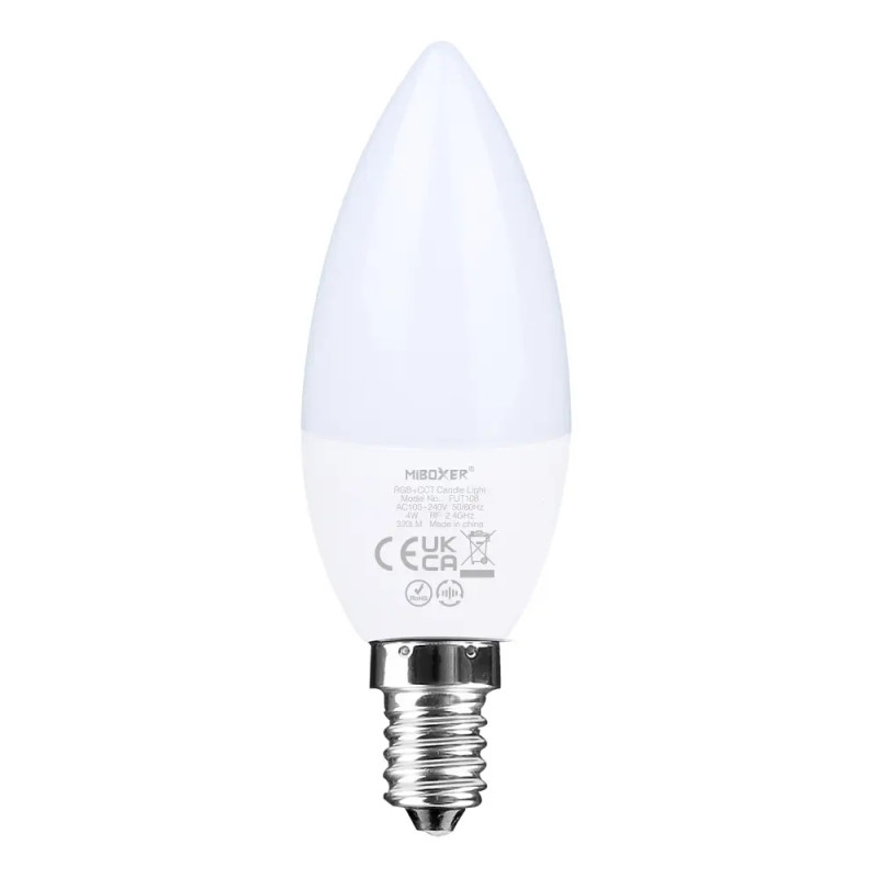 Умная LED лампа RGB+CCT 4Вт, свеча Е14, RF 2,4G Mi-light - 1
