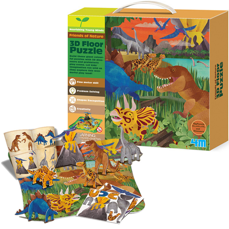 3D-пазл 4M Динозавры 00-04668 - 2