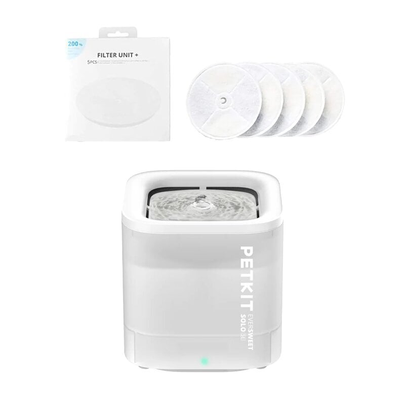 Автоматична напувалка PetKit Eversweet Solo SE, білий, автоматичний фонтанчик, товари для тварин - 1