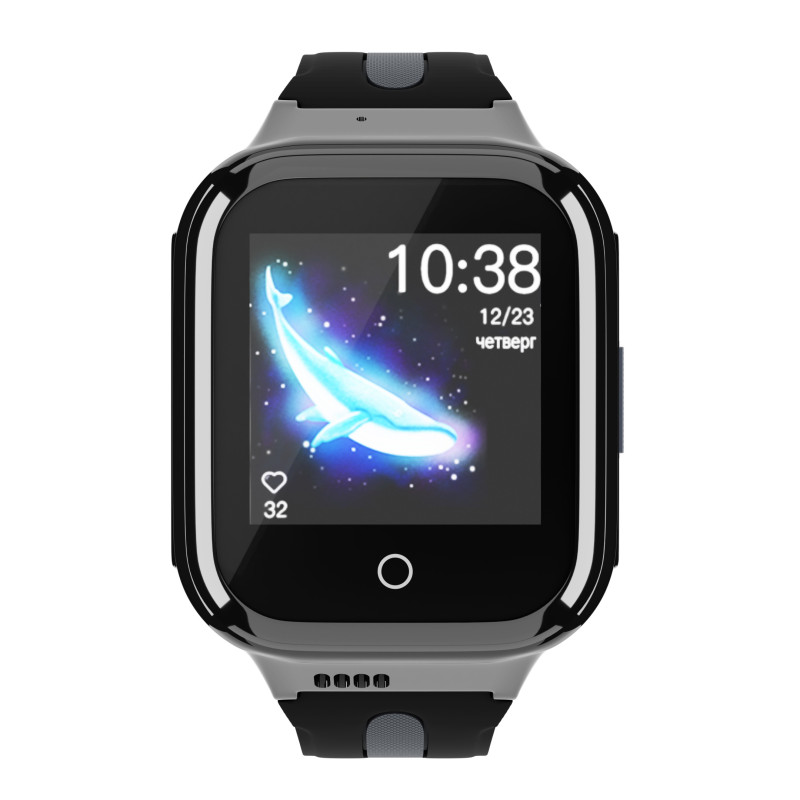 Детские водонепроницаемые GPS часы MYOX MX-70UW (4G) черные с видеозвонком - 2