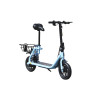 Электросамокат литий-ионный с сиденьем TTG SM Q2 36V 10.4AH голубой