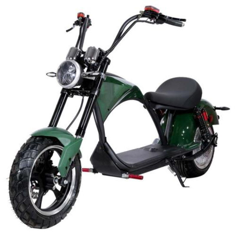 Електроскутер Chopper 2000W, 60V12Ah, Green (r804-m3p/2000Gn)