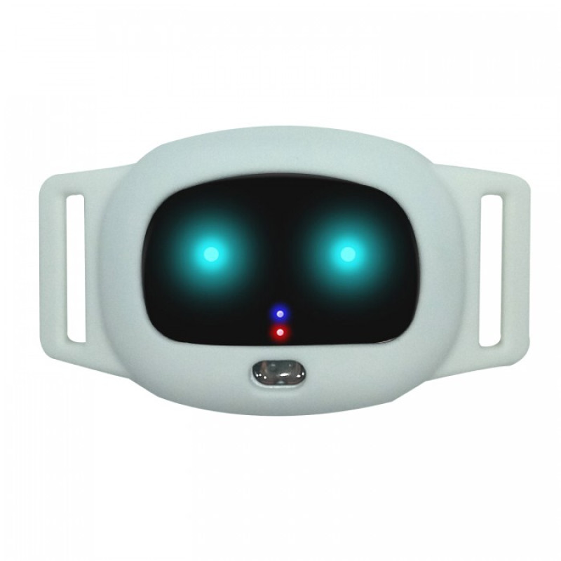 GPS НАШИЙНИК ДЛЯ КОТІВ MYOX MPT-47CW (білий) - 1