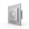 Цифровой сенсорный термостат для Конвектора Фанкойла Livolo серое стекло (VL-C7-FCA-2IPS72)