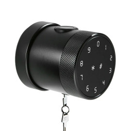 Умный биометрический замок со сканером отпечатка пальца Livolo черный (VL-SHL001-B)