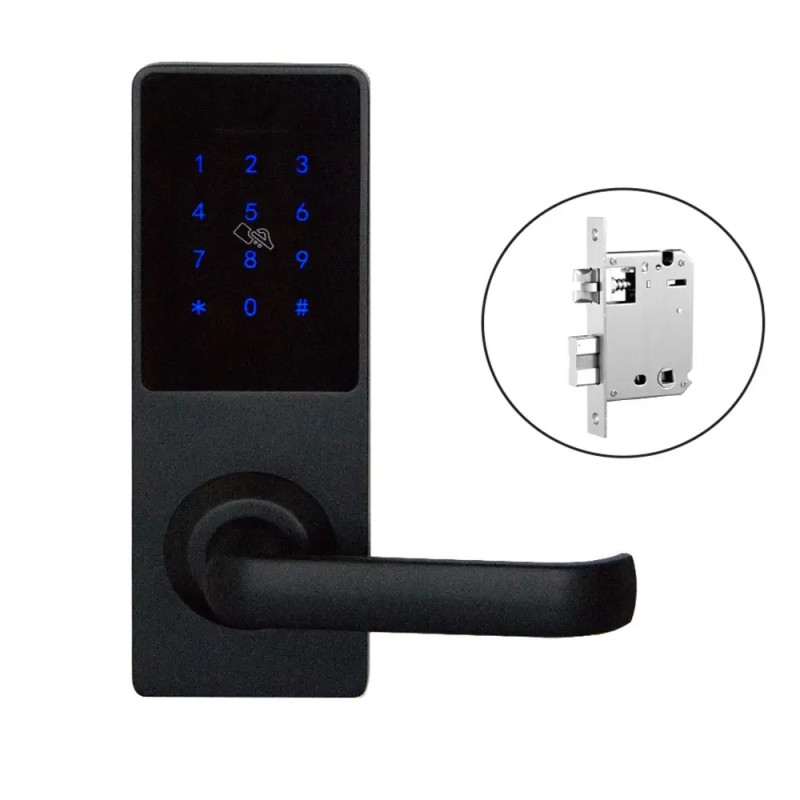 Электронный сенсорный кодовый замок Livolo черный (VL-SHL003-B)