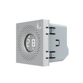 Умный механизм датчик температуры и влажности ZigBee Livolo серый (VL-FCEZ-2IP)