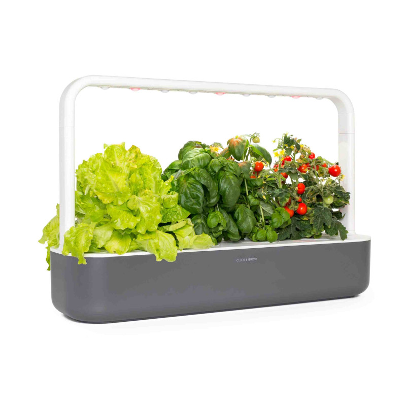 Розумний сад - гідропонна установка для рослин, Smart Garden 9, сірий