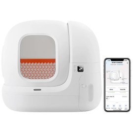 Смарт автоматический туалет PetKit Pura Max Smart Cat Litter Box, белый, лоток, пеленка, товары для животных