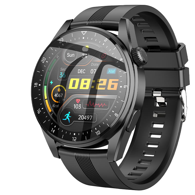 Смарт-годинник Hoco Smart Watch Y9 (call version) Чорний