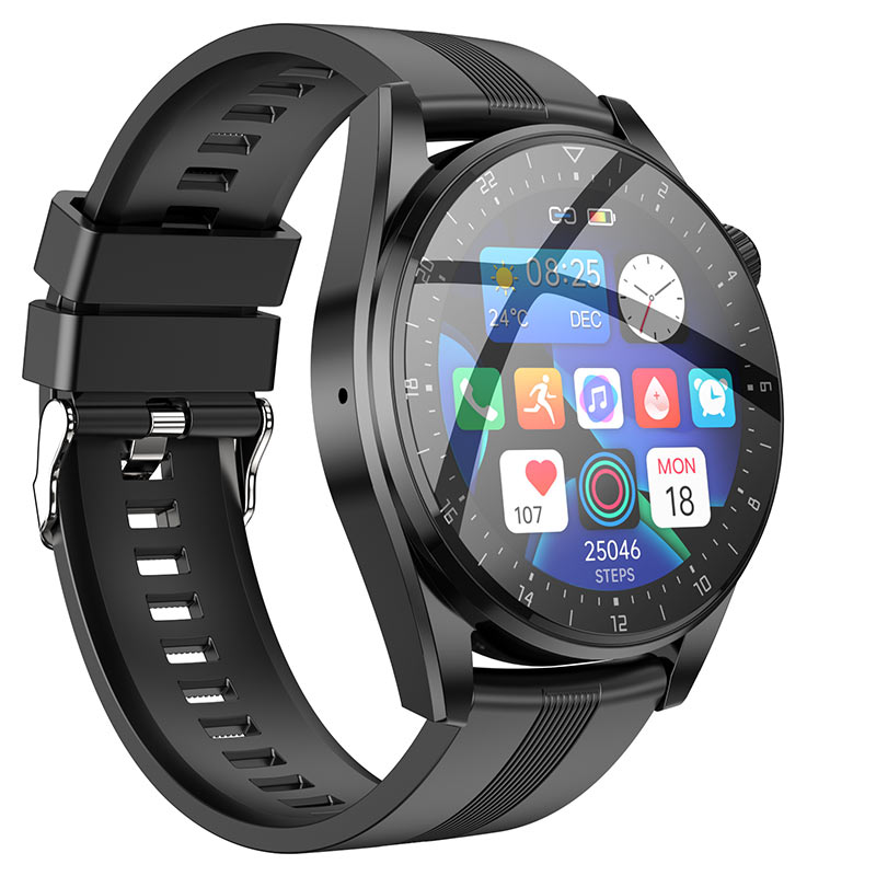 Смарт-годинник Hoco Smart Watch Y9 (call version) Чорний - 1