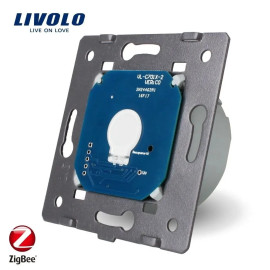 Розумний механізм сенсорний ZigBee вимикач 1 сенсор Livolo (VL-FC1Z-2G)