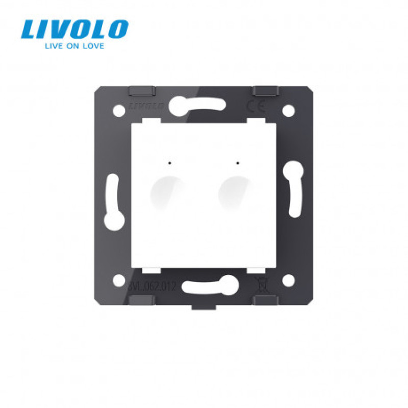 Умный механизм сенсорный ZigBee выключатель для роллет Sense Livolo белый (VL-FC2WZ-2WP) - 1