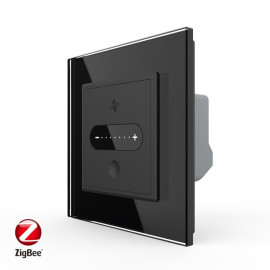 Розумний сенсорний регулятор швидкості вентилятора Livolo чорний (VL-C7FC1GZ-2BP)